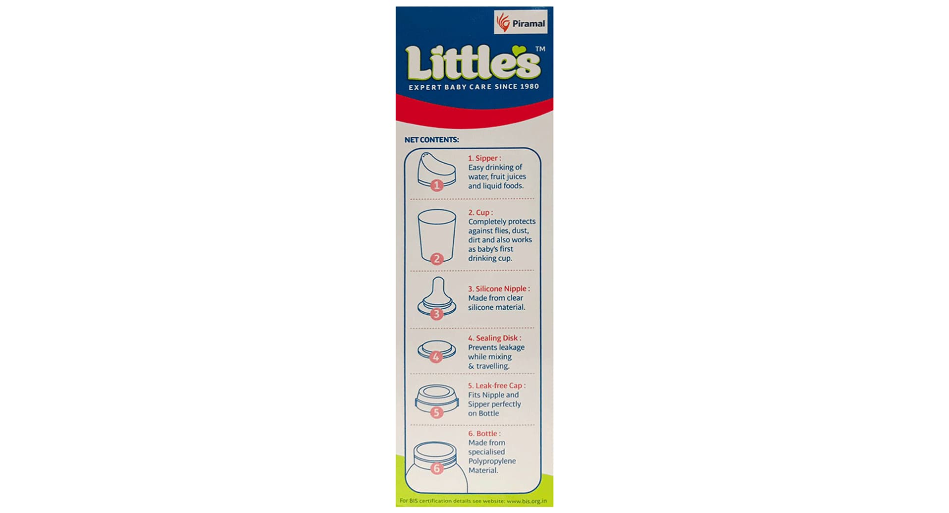 Little's Poly Feeding Bottle Mini - Image 2