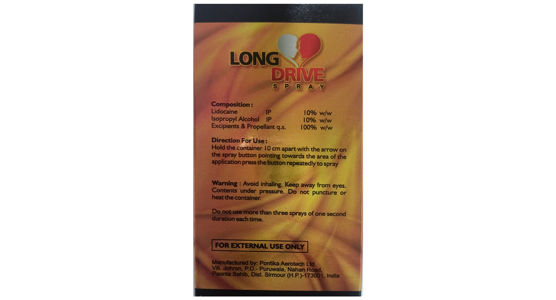 Long Drive Spray - Image 2