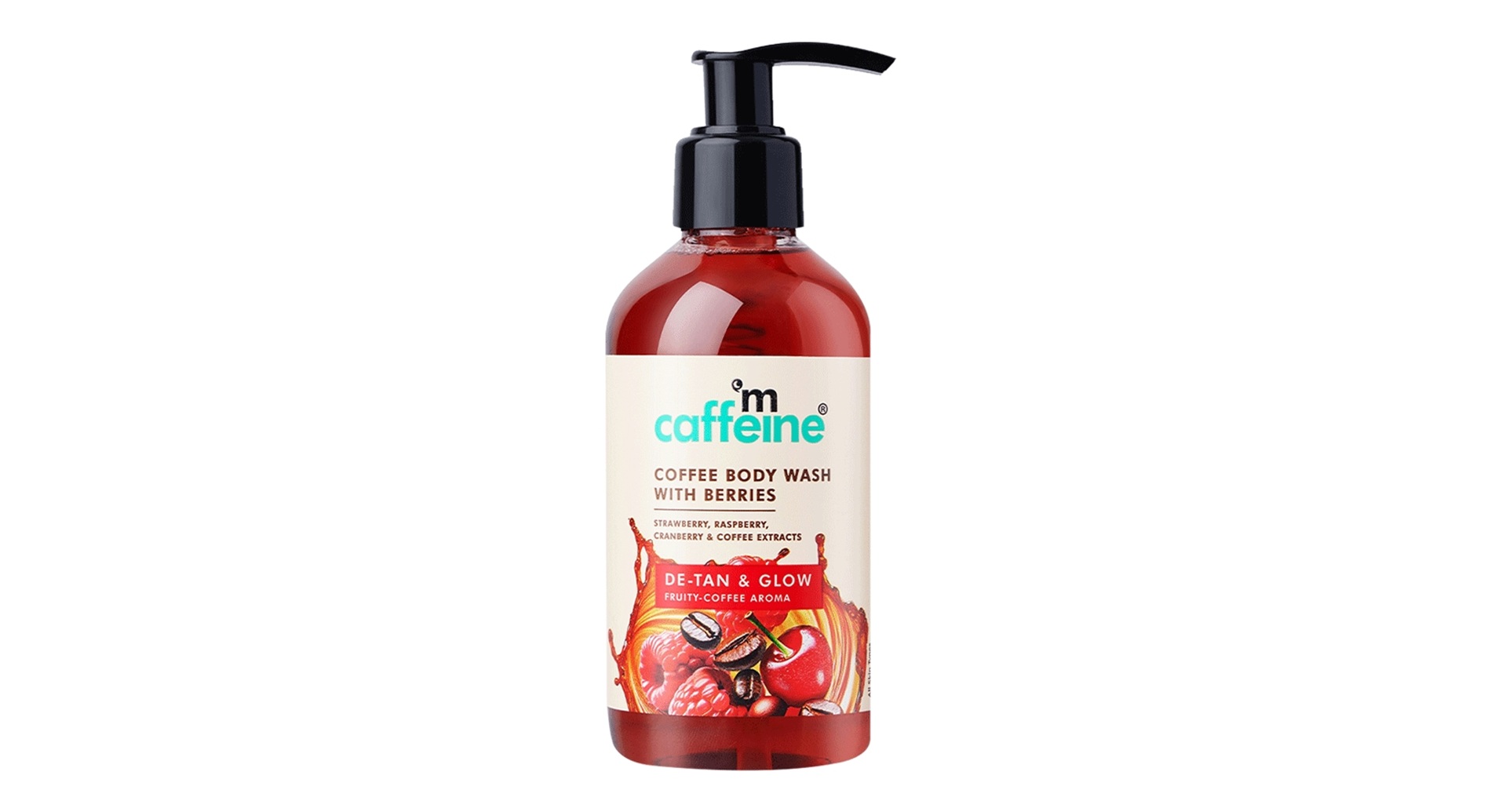mCaffeine Coffee Body Wash with Berries