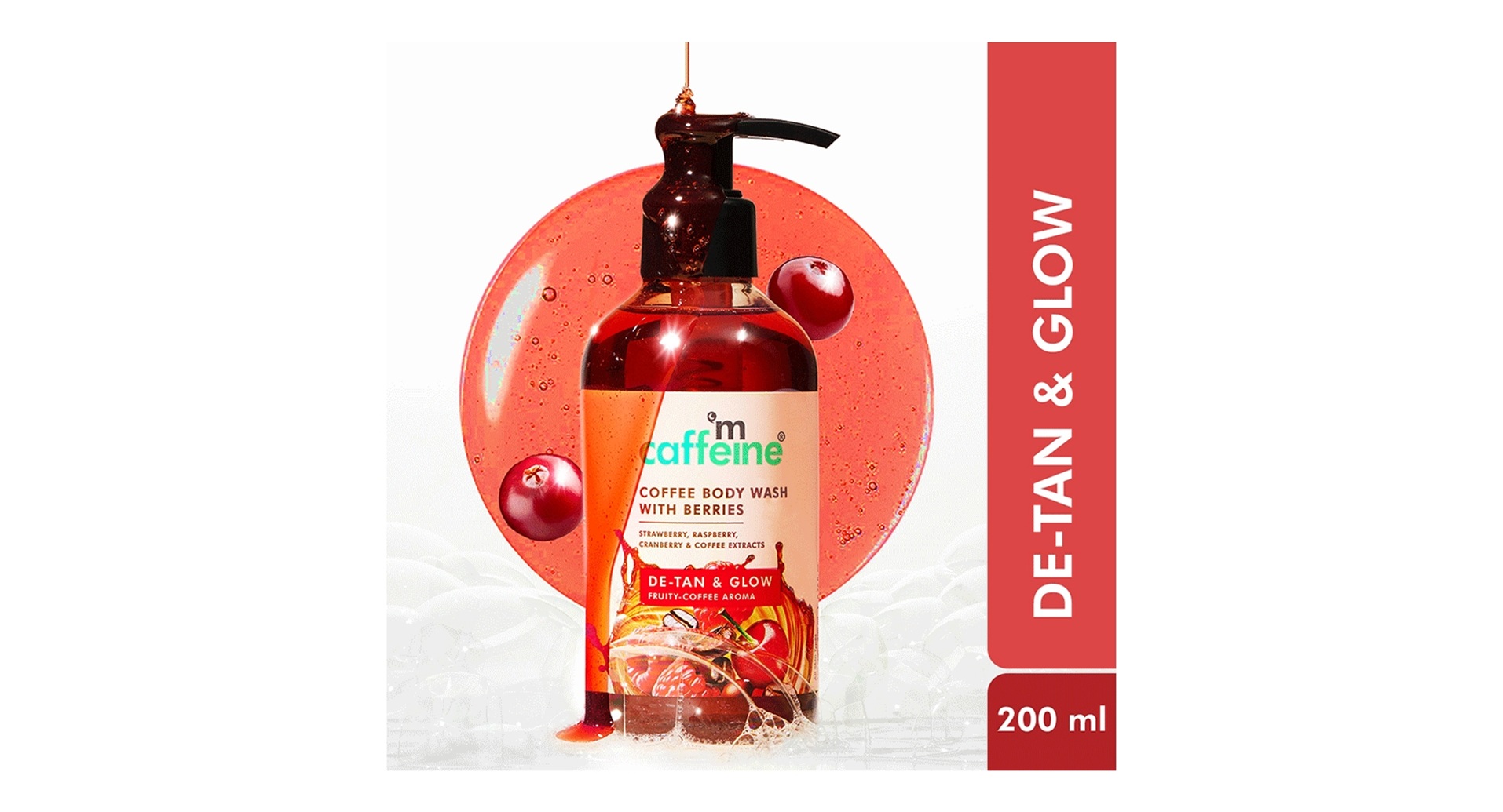 mCaffeine Coffee Body Wash with Berries - Image 4