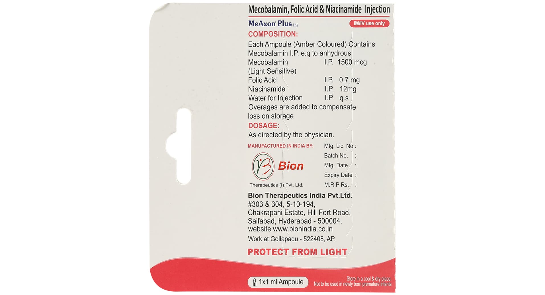 Meaxon Plus Injection - Image 2