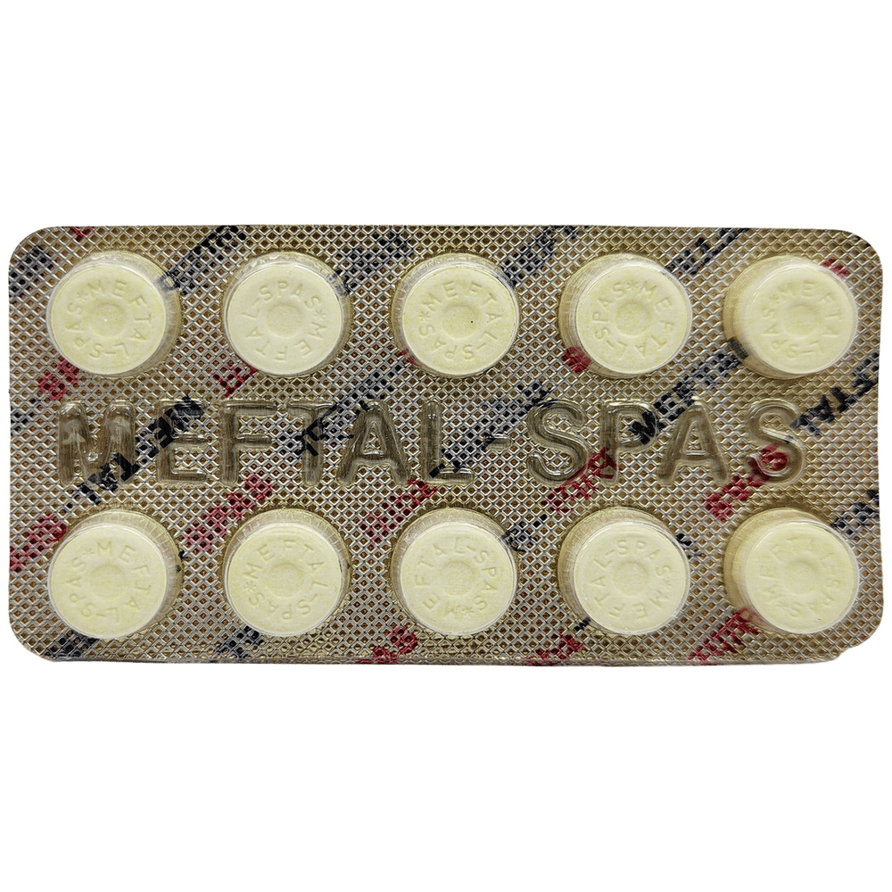 Meftal-Spas Tablet Strip
