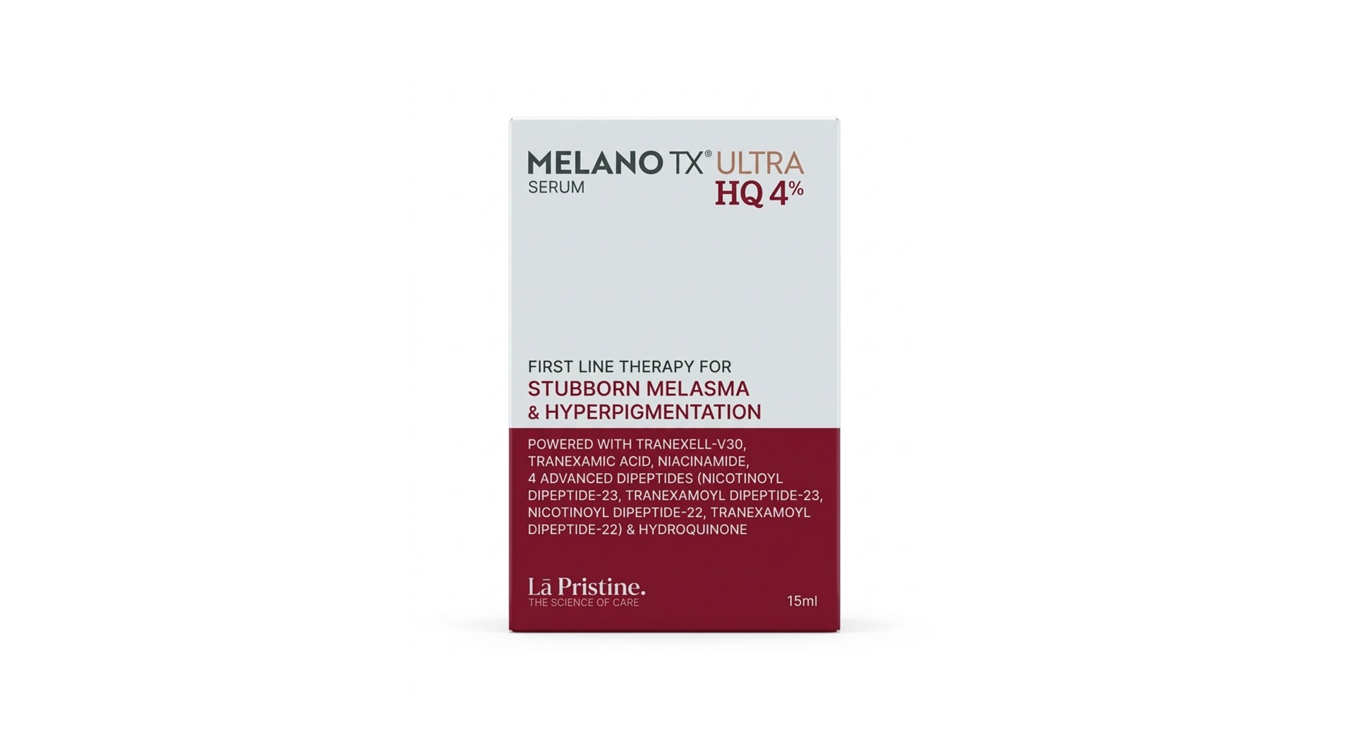 Melano TX Ultra HQ 4% Face Serum box front