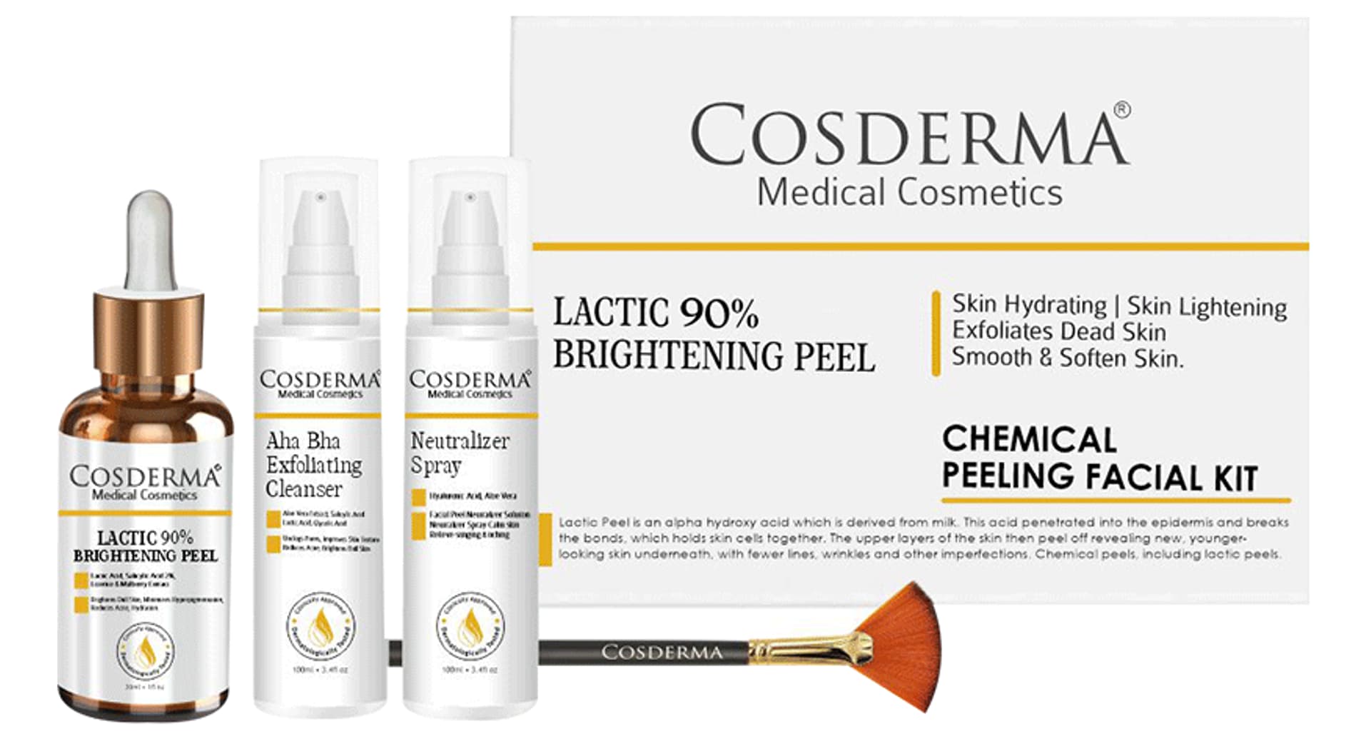 Cosderma Lactic 90% Brightening Peel