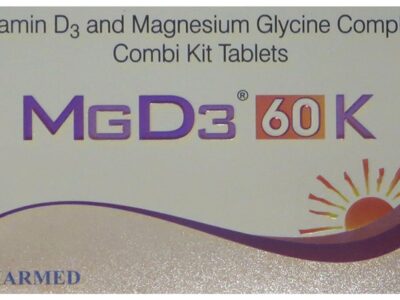 MgD3 60K Tablet box front