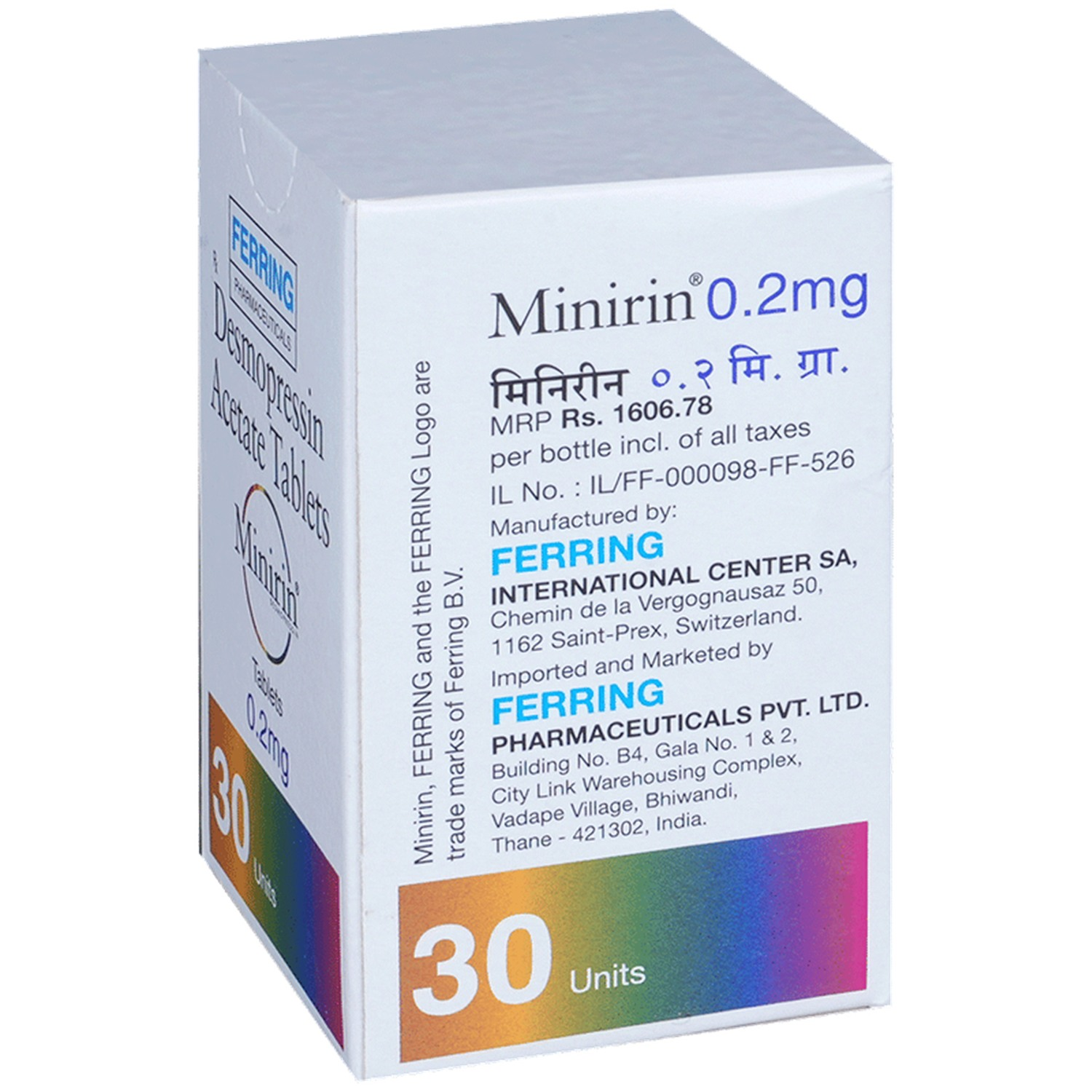 Minirin 0.2mg Tablet - Image 3