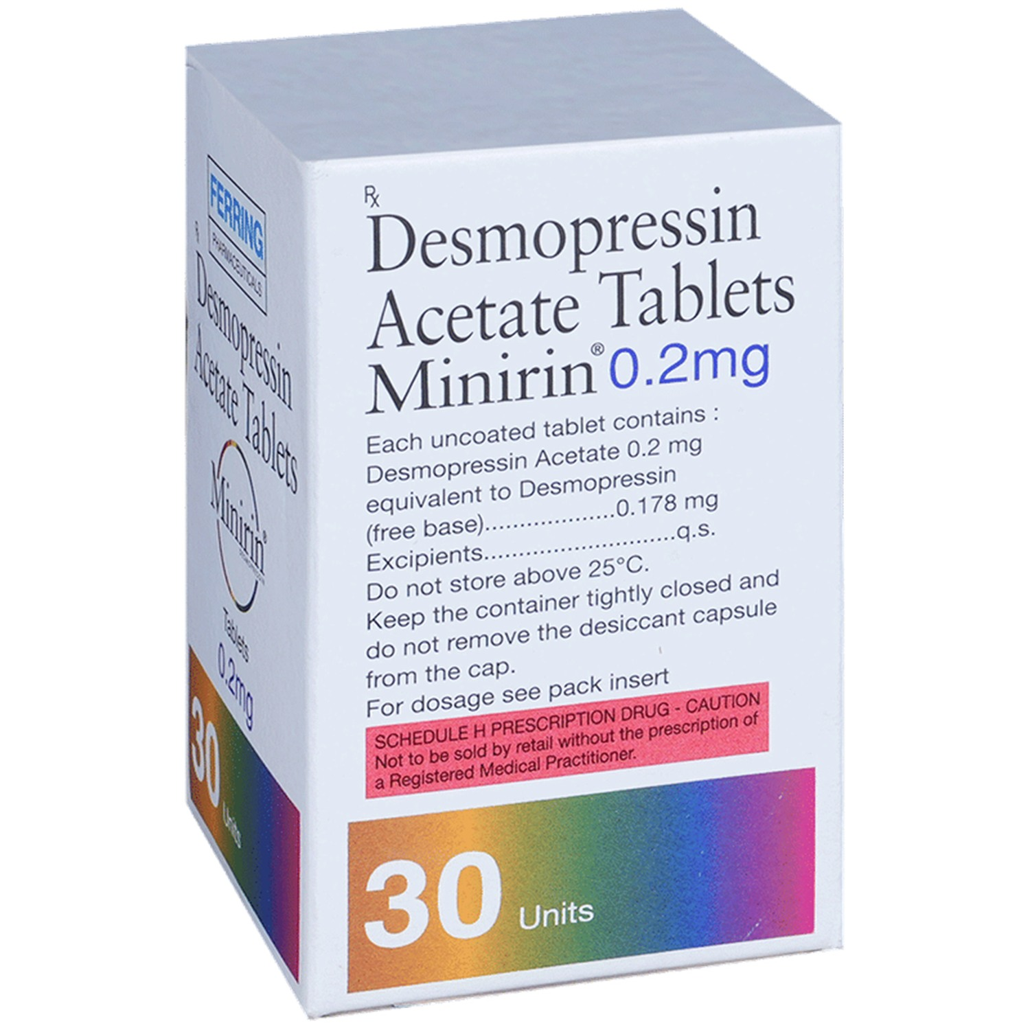 Minirin 0.2mg Tablet - Image 2