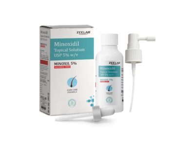 Minoxil 5% Alcohol Free Solution 60ml bottle and box