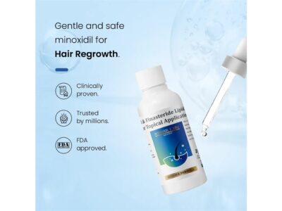 Minoxil F 10% Topical Solution clinically proven for hair regrowth