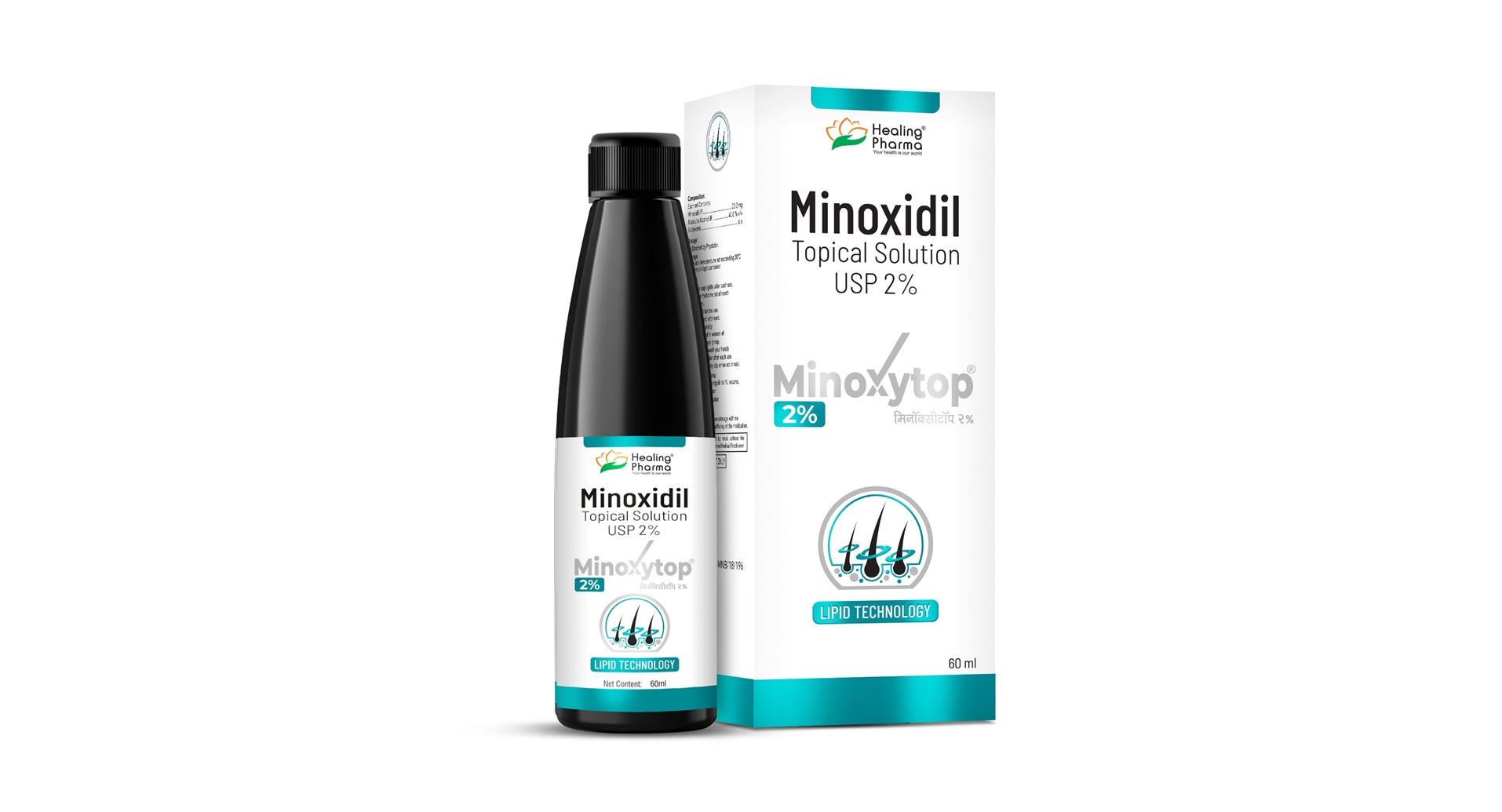 Healing Pharma Minoxytop Minoxidil Topical Solution
