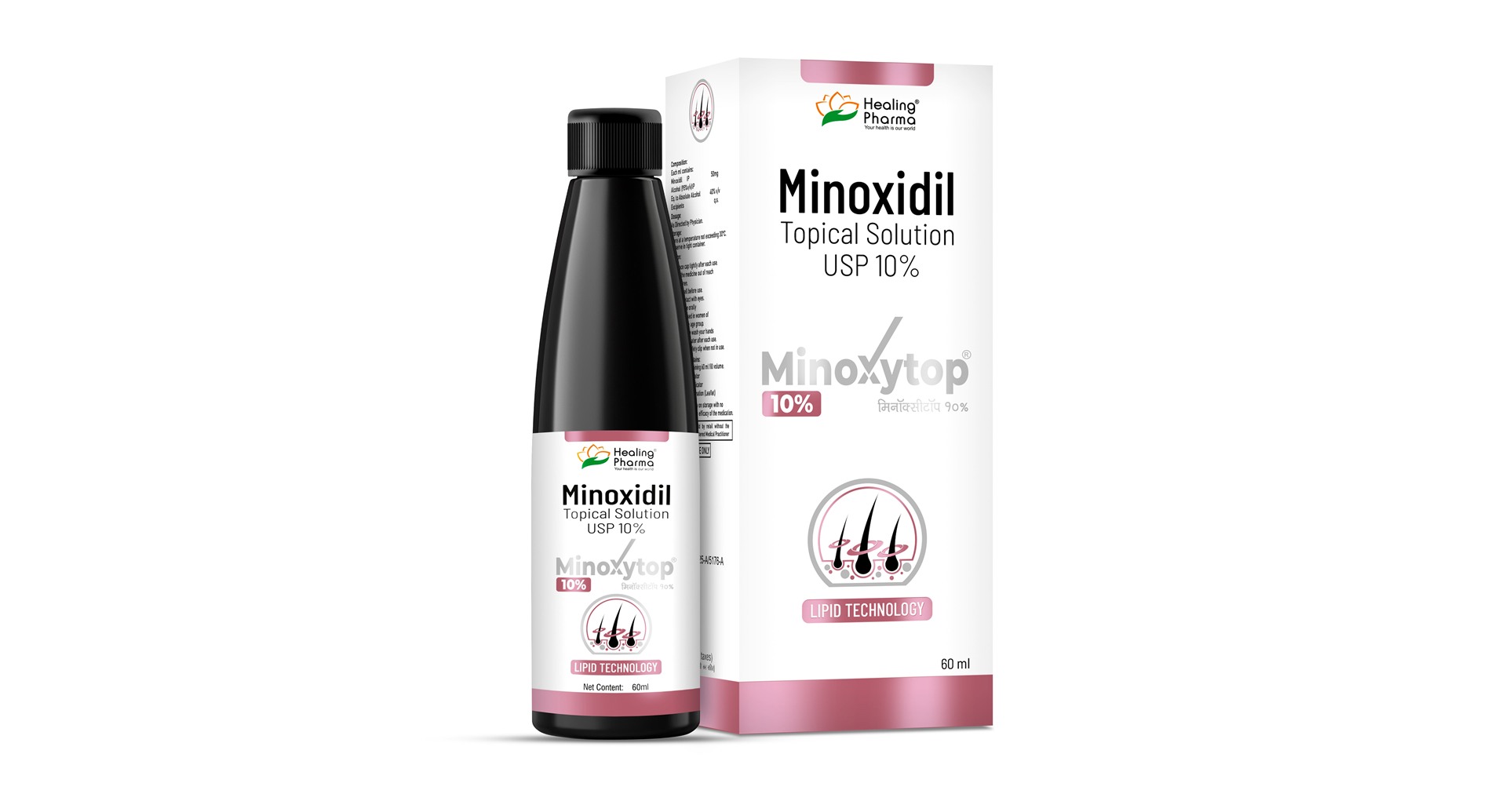 Healing Pharma Minoxytop Minoxidil Topical Solution - Image 3