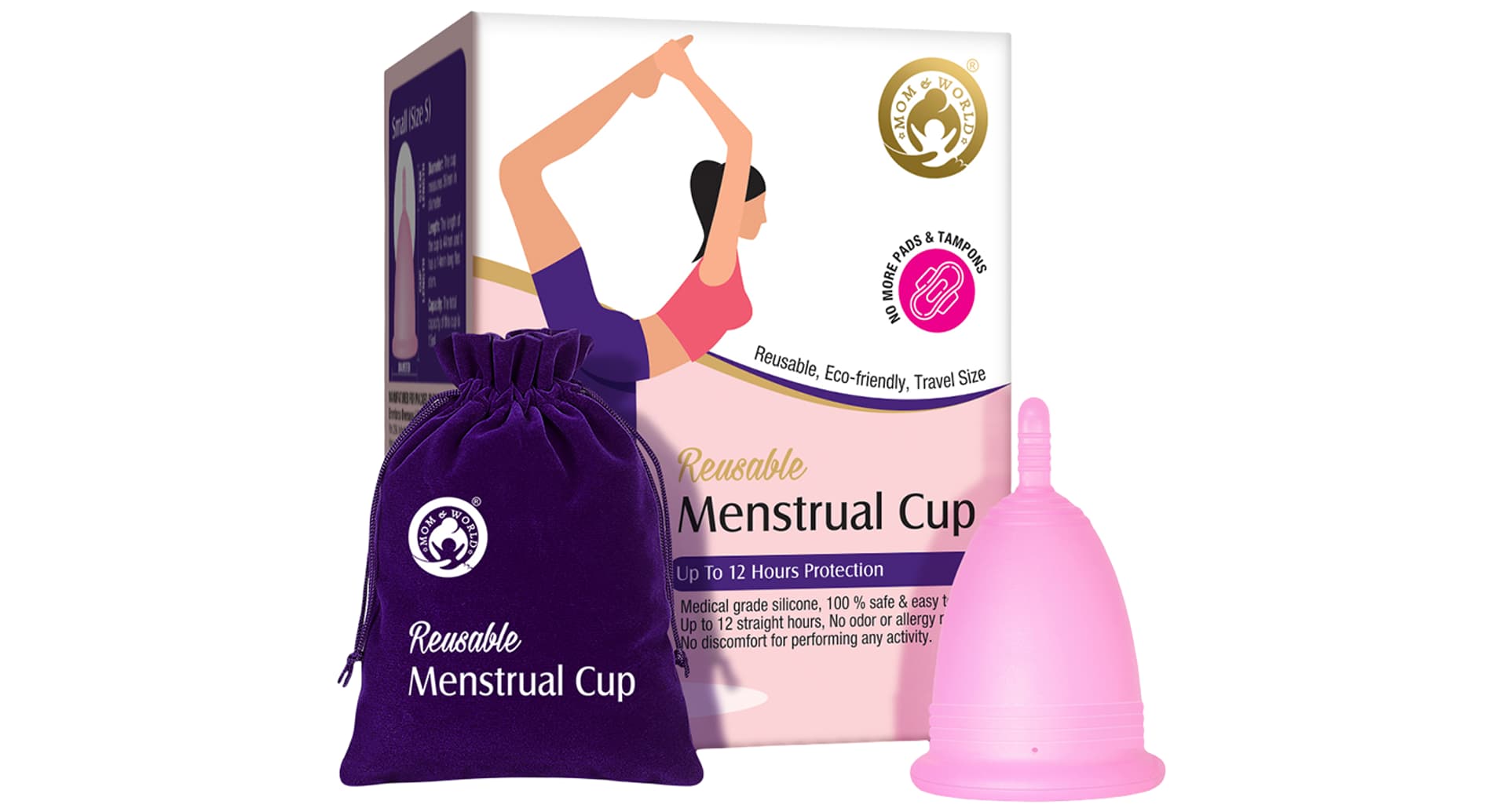 Mom & World Reusable Menstrual Cup