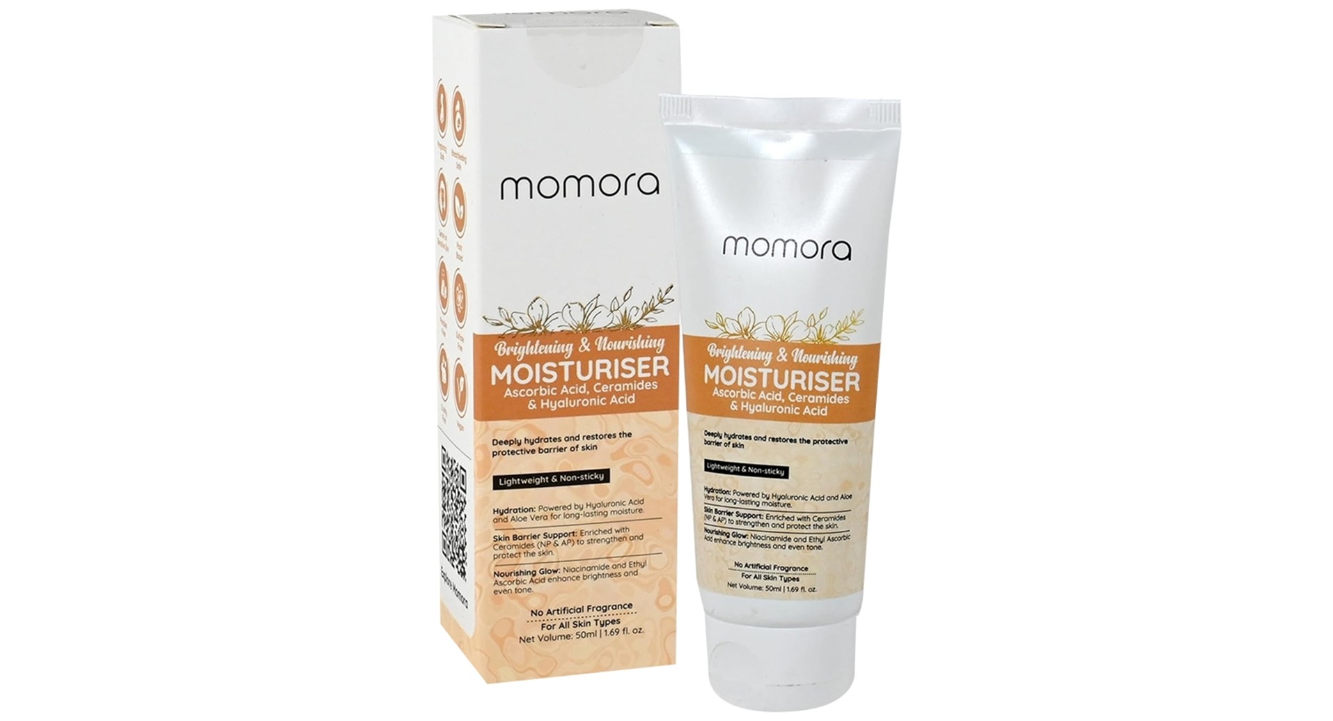 Momora Brightening and Nourishing Moisturiser for All Skin Types