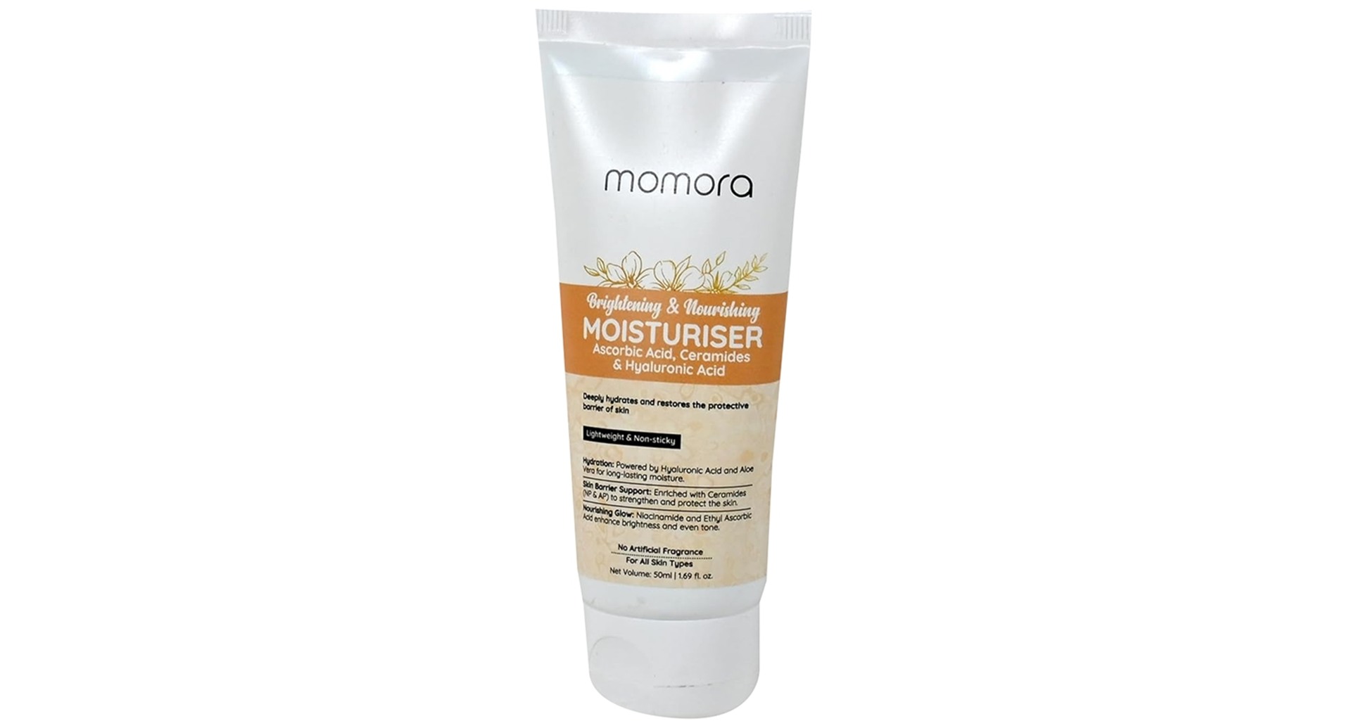 Momora Brightening and Nourishing Moisturiser for All Skin Types - Image 2
