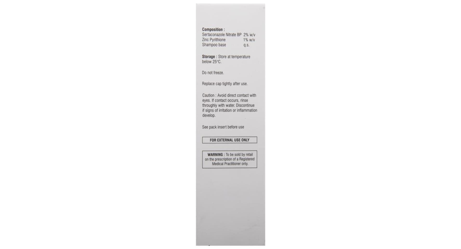 Monoguard Sertaconazole & Zinc Pyrithione Shampoo - Image 2