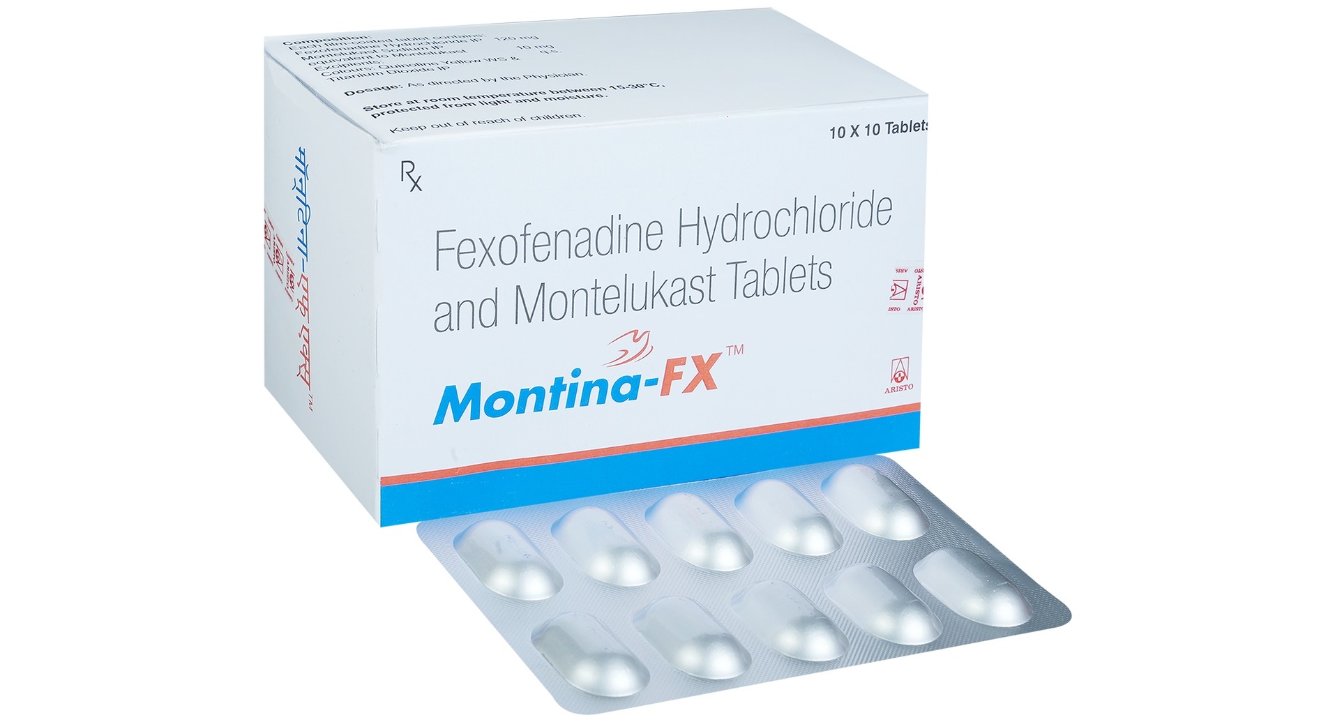 Montina FX 10mg/120mg Tablet