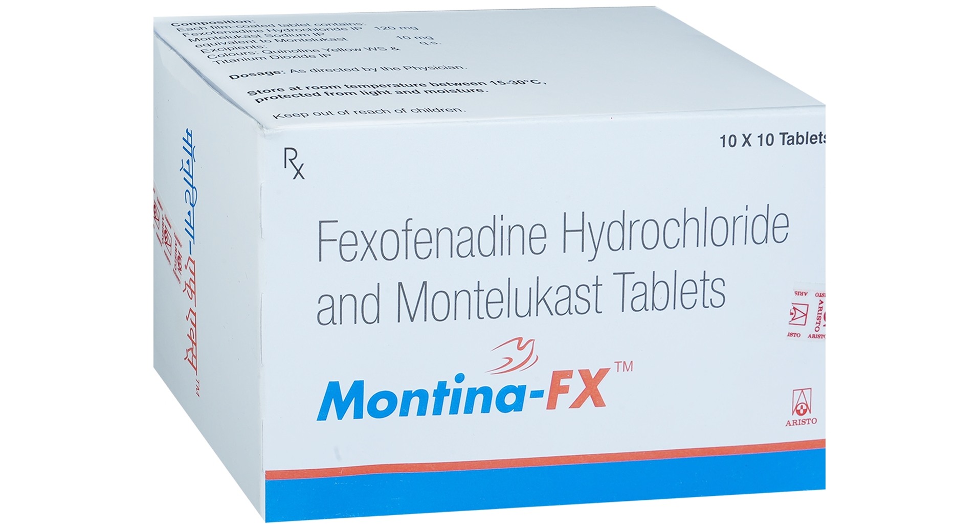 Montina FX 10mg/120mg Tablet - Image 2