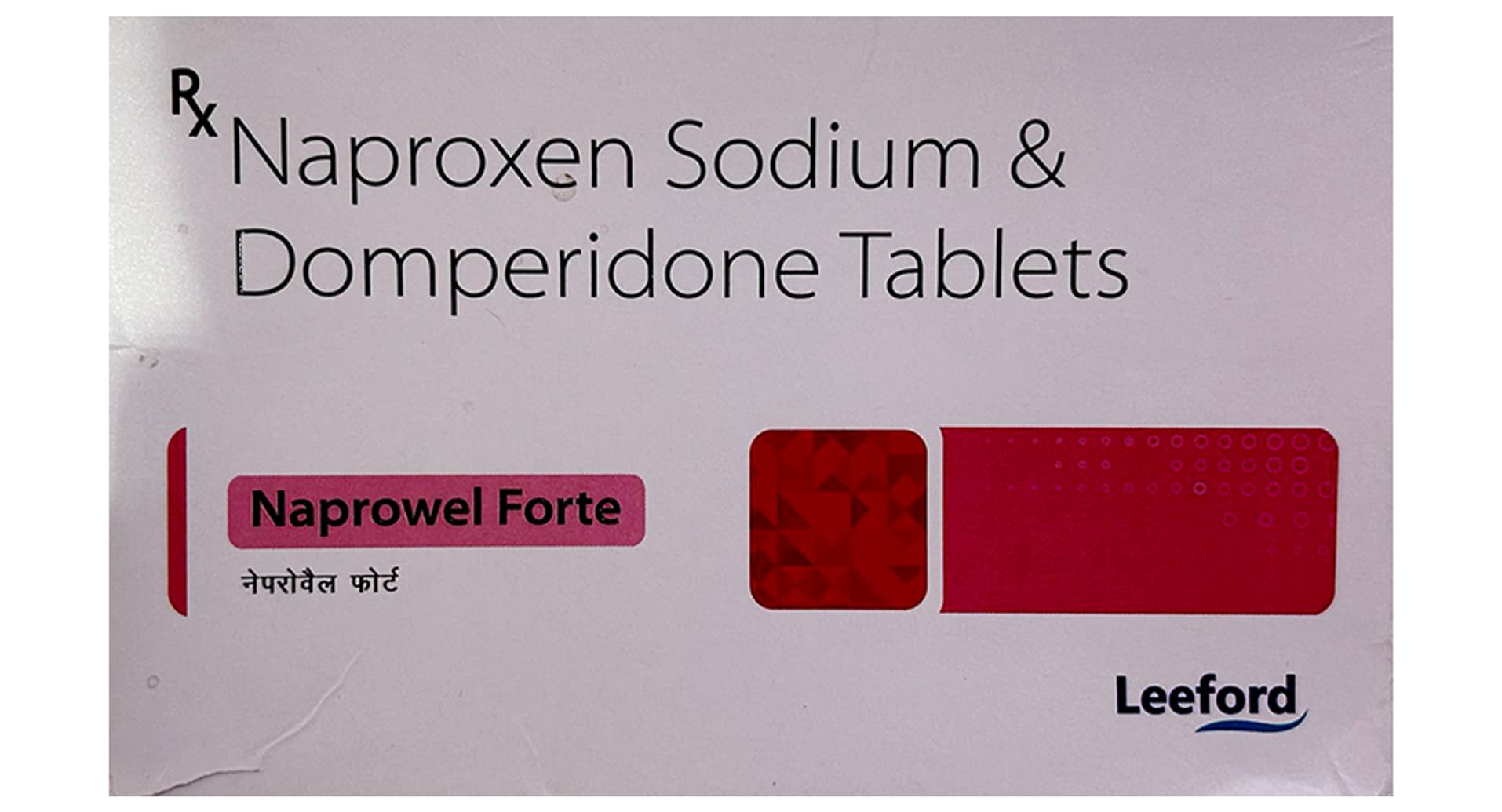 Naprowel Forte 500mg/10mg Tablet
