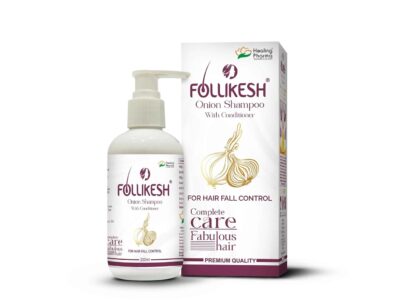 Healing Pharma Follikesh Onion Hair Shampoo with Conditioner