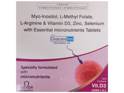 Ovacare Myo Kit pack of 12 tablets front