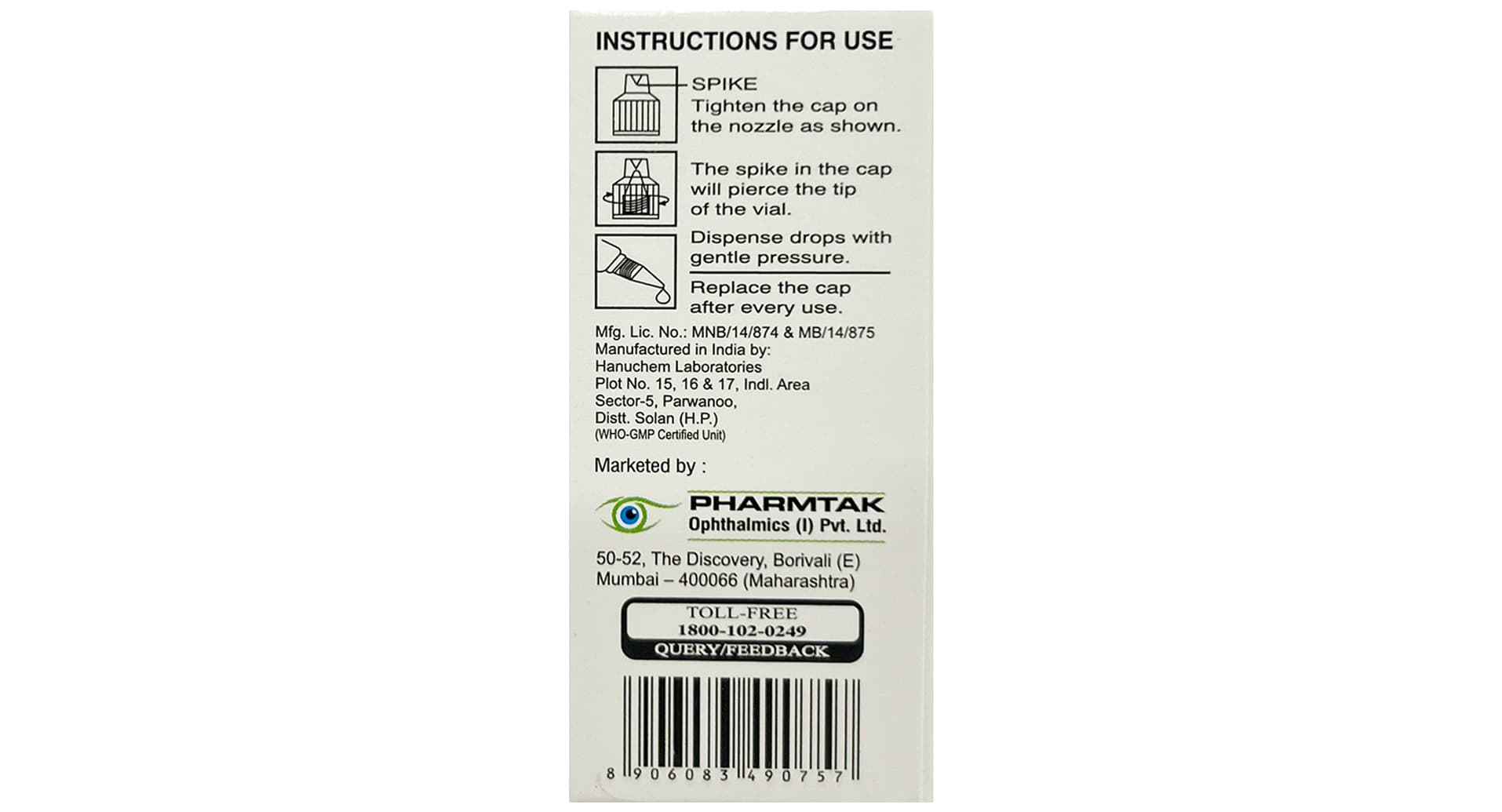 Pcort Eye Drop - Image 2
