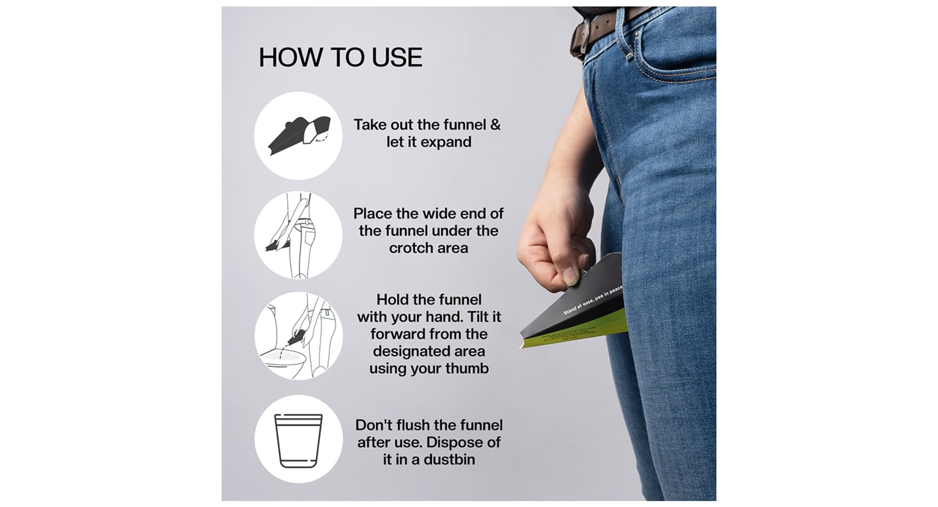 Pee Safe Disposable Urination Device - Image 6
