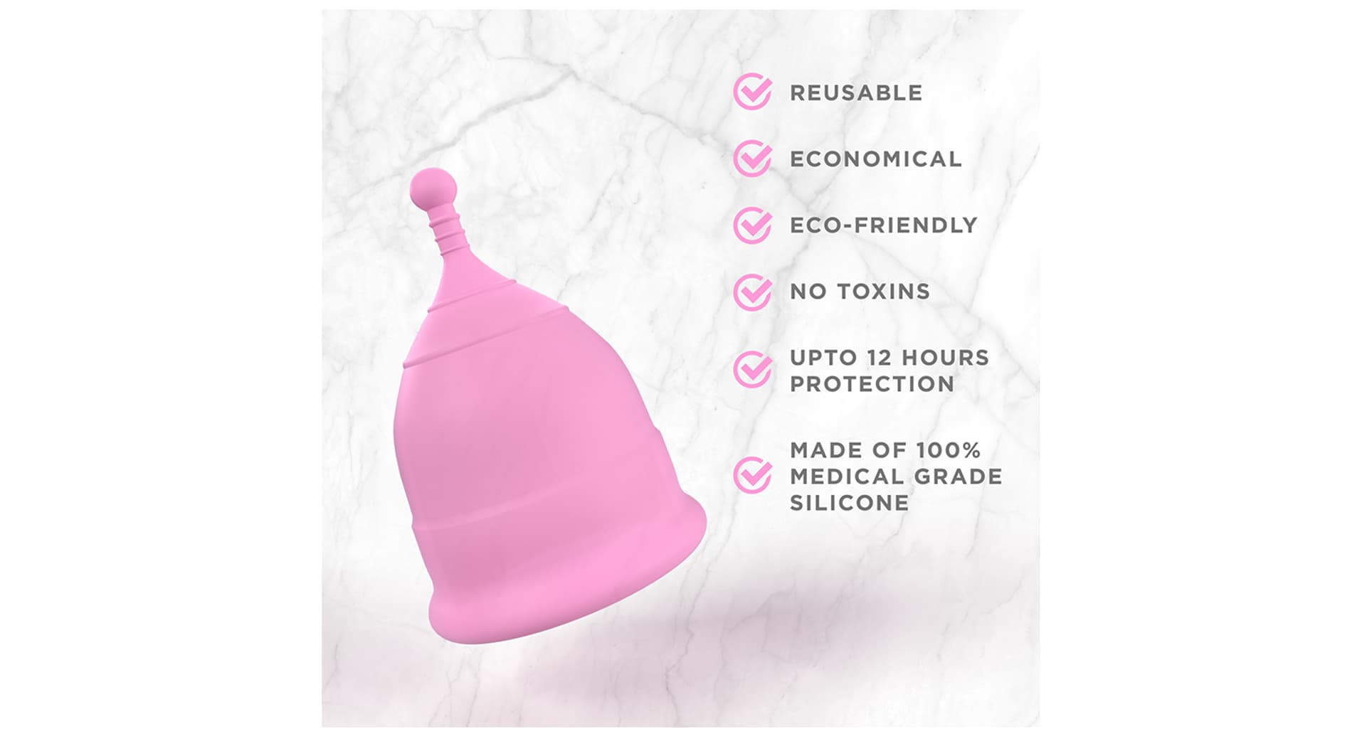 Pee Safe Reusable Menstrual Cup - Image 3