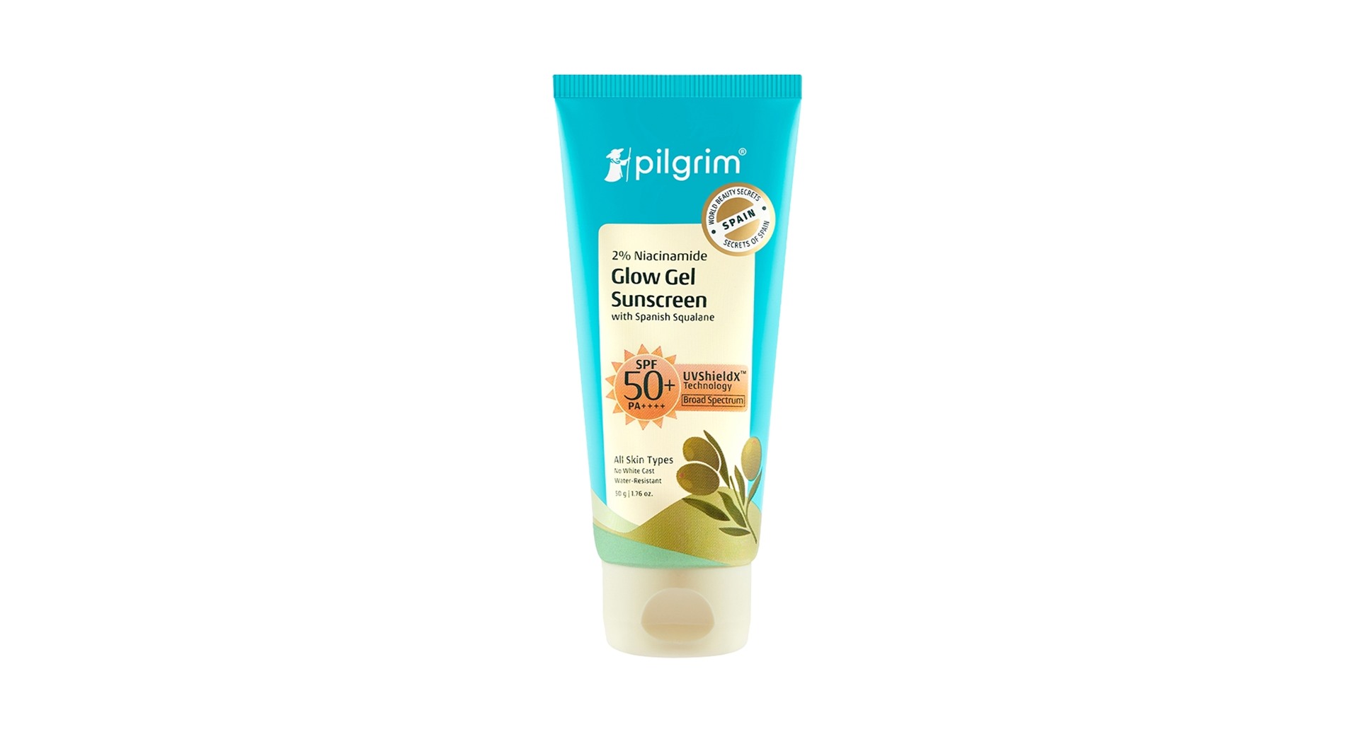 Pilgrim 2% Niacinamide Glow Sunscreen Lotion SPF 50 PA+++ - Image 3