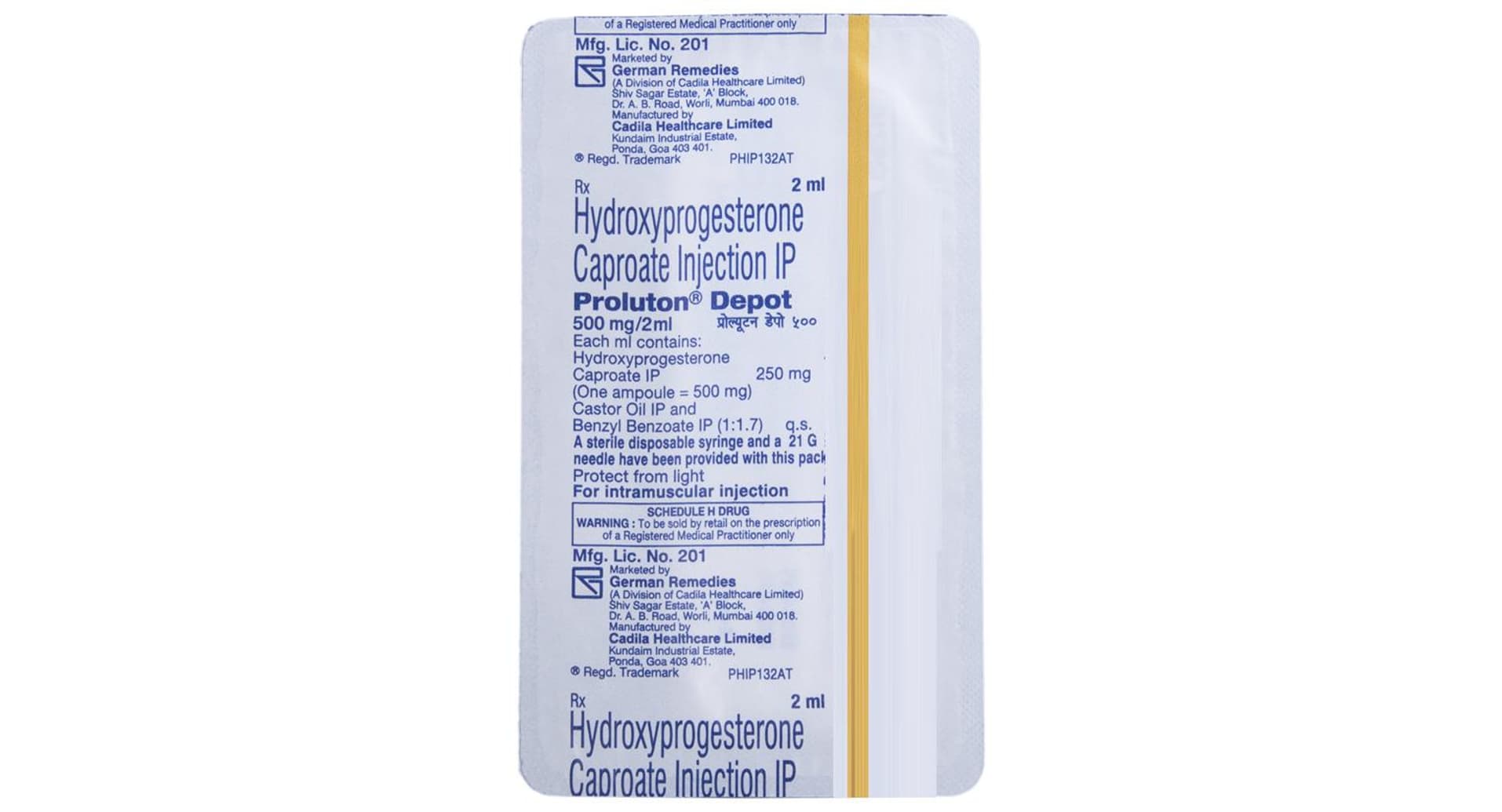 Proluton Depot 500mg/2ml Injection - Image 4