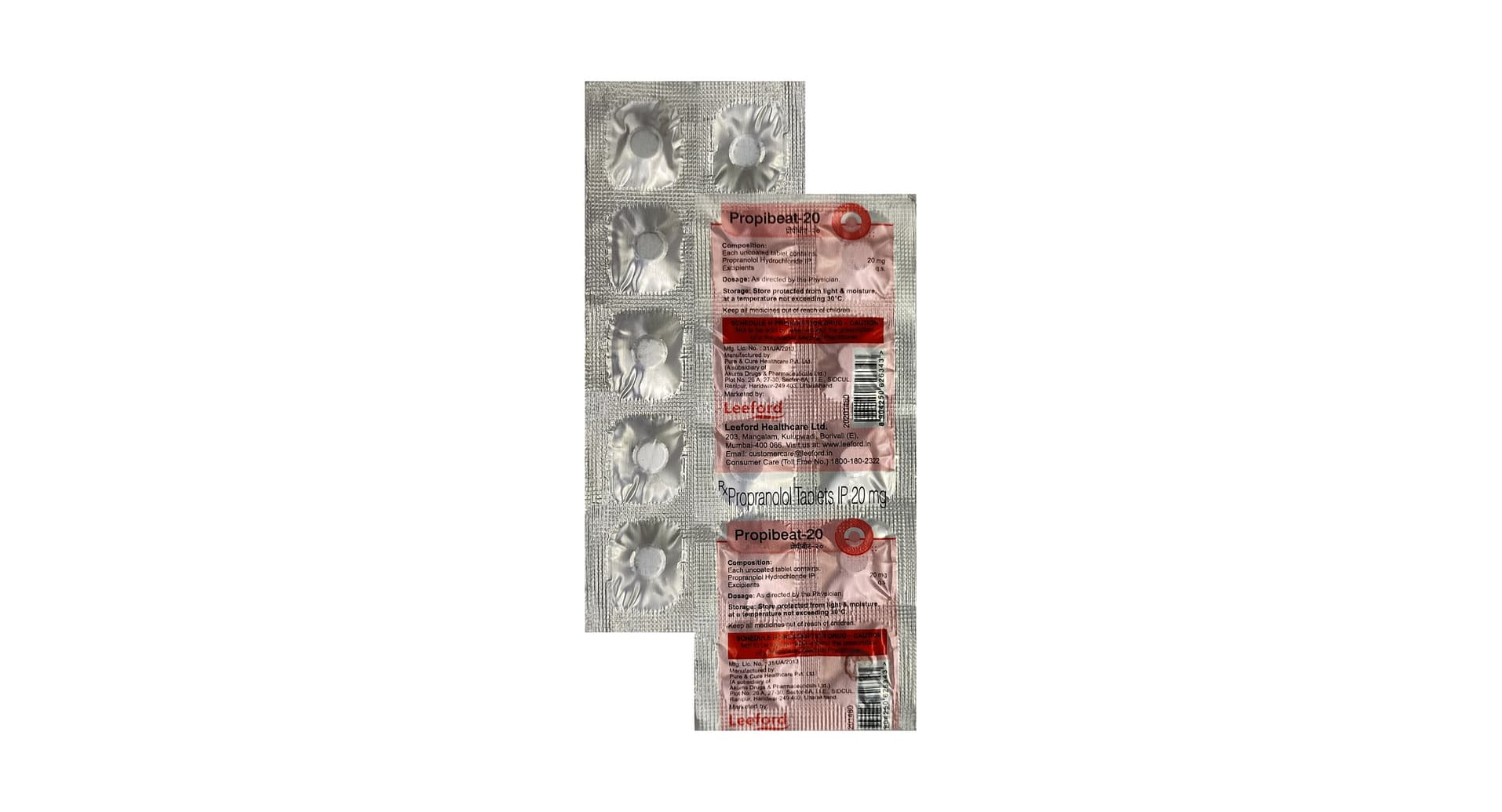 Propibeat 20mg Tablet