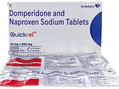 Quickrel 500mg/10mg Tablet