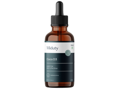 Miduty COCO D3 + K2 Vitamin D3 MCT Oil