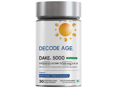 Decode Age Dake 5000 Vegetarian Liquid Filled Capsule