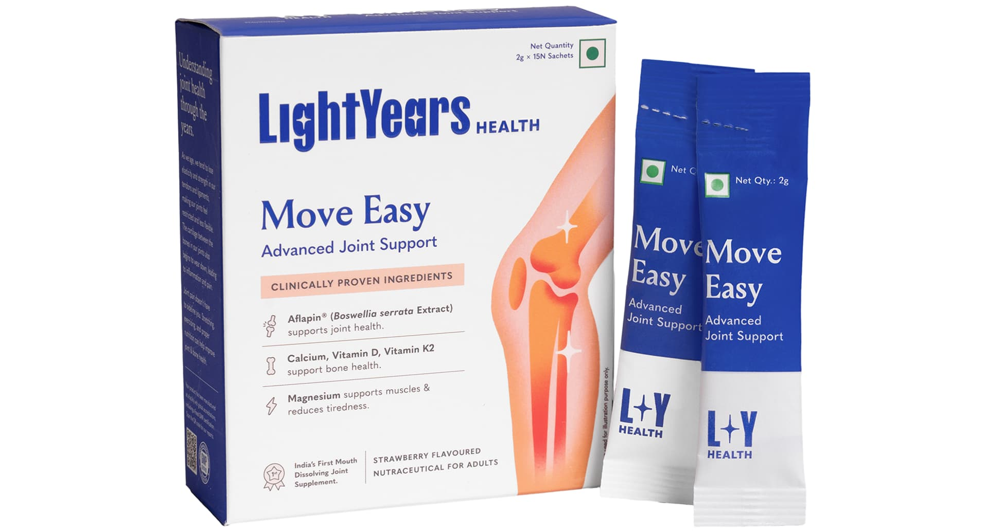 LightYears Health Move Easy Advanced Joint Support Sachet