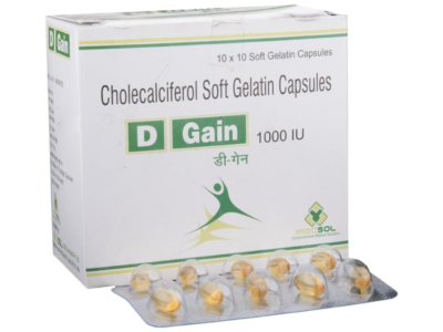 D Gain 1000 IU Capsule
