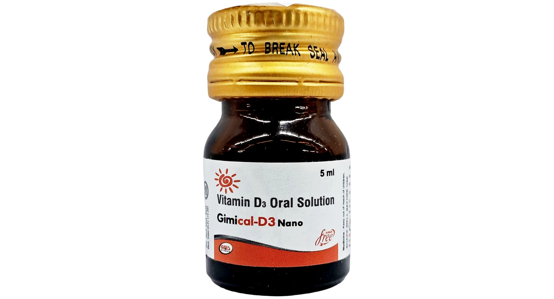 Gimical-D3 Nano Oral Solution Sugar Free