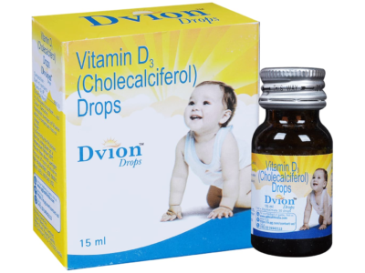 Dvion Drop Vitamin D3 (Cholecalciferol) Oral Solution