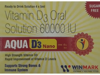 Aqua D3 Nano Oral Solution Sugar Free