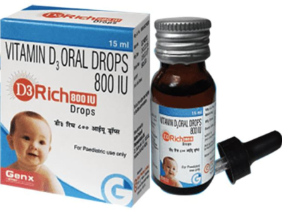 D3 Rich 800IU Oral Drops