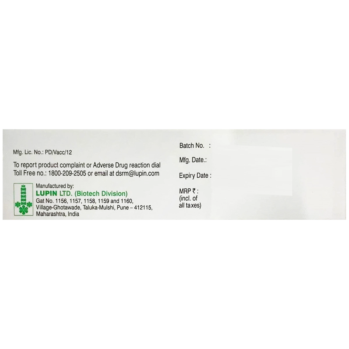 Ranieyes 2.30mg Injection - Image 2