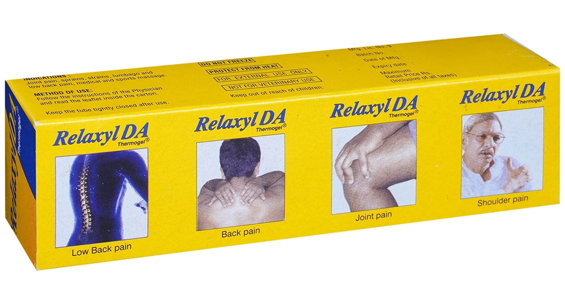 Relaxyl DA Analgesic & Muscle Relaxant Thermogel - Image 3