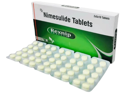 Rexnip Tablet Nimesulide 100mg pack