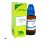 SBL Lycopodium Clavatum Dilution 30 CH bottle and box