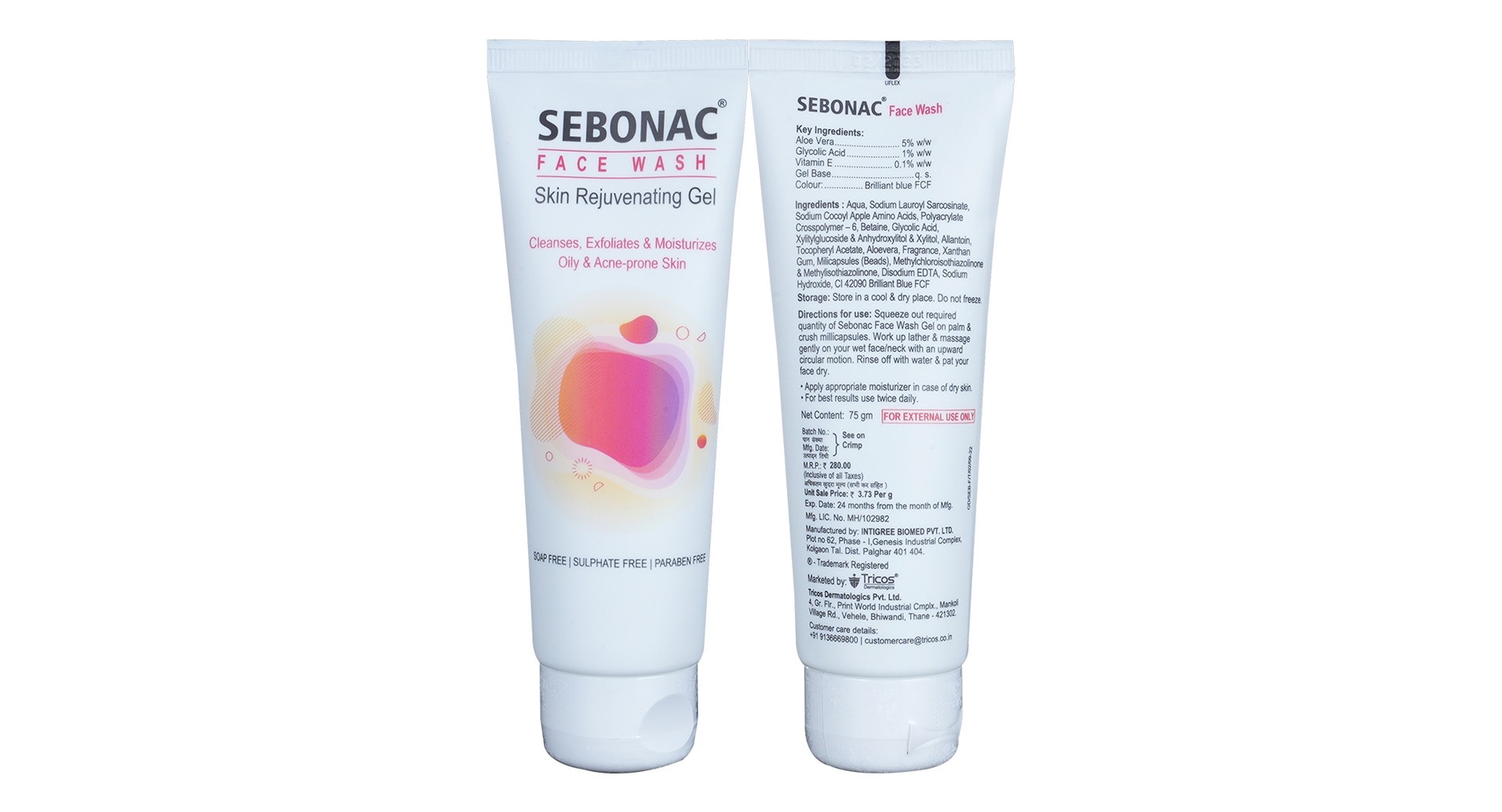 Sebonac Skin Rejuvenating Gel Face Wash