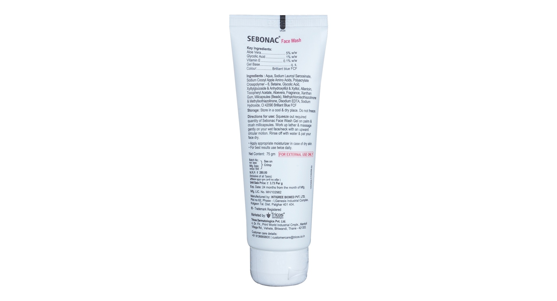 Sebonac Skin Rejuvenating Gel Face Wash - Image 3