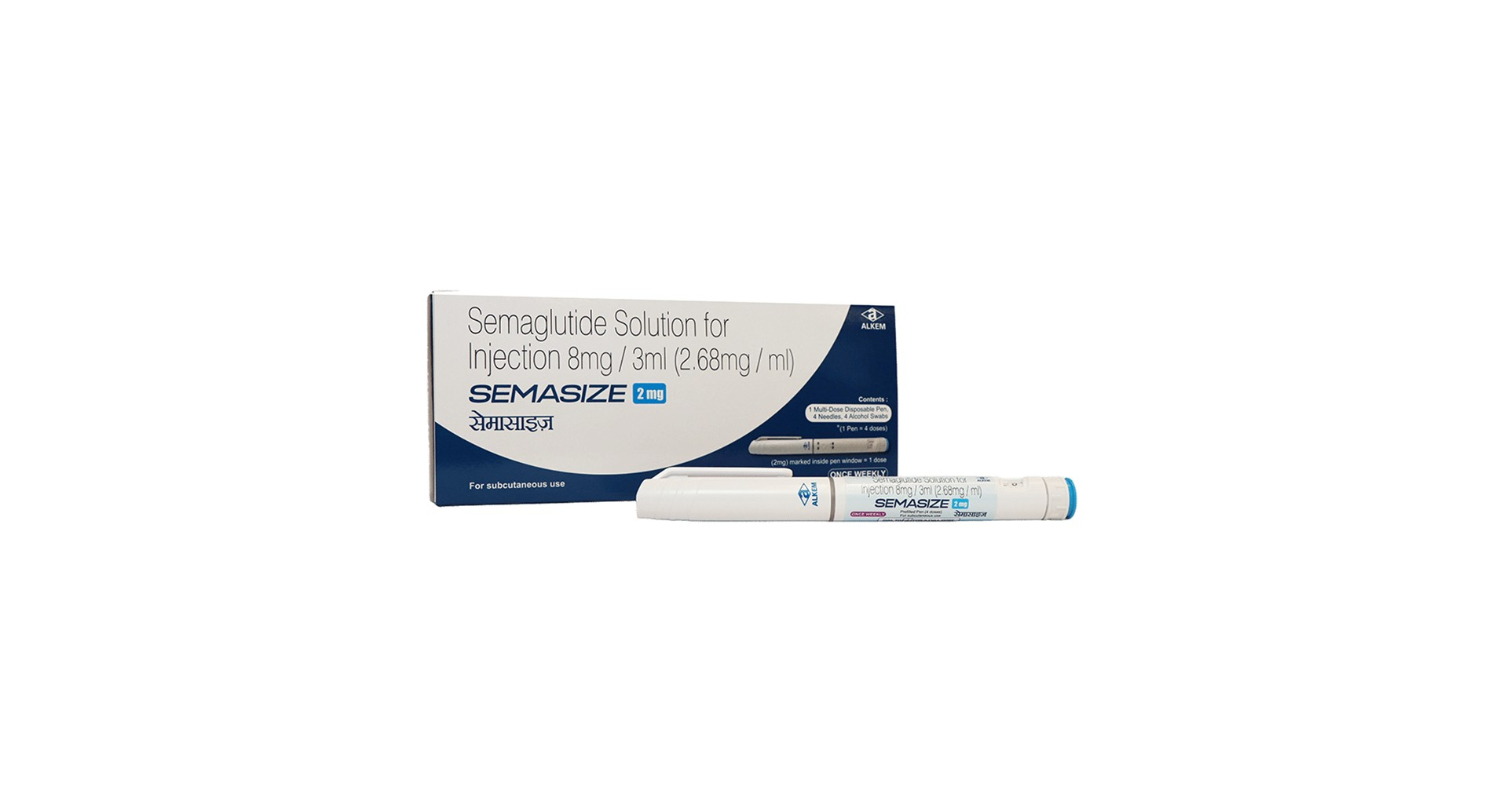 Semasize 2mg Semaglutide Pre-filled Pen 8mg/3ml