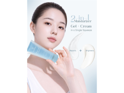 Seoulskin Dual Care gel and cream swatch