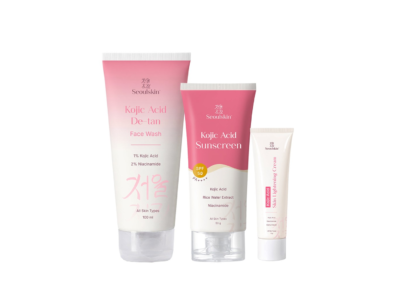Seoulskin Kojic Acid Daily Glow Booster Combo 3-step set