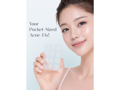 Seoulskin Pimple Patch being applied on skin