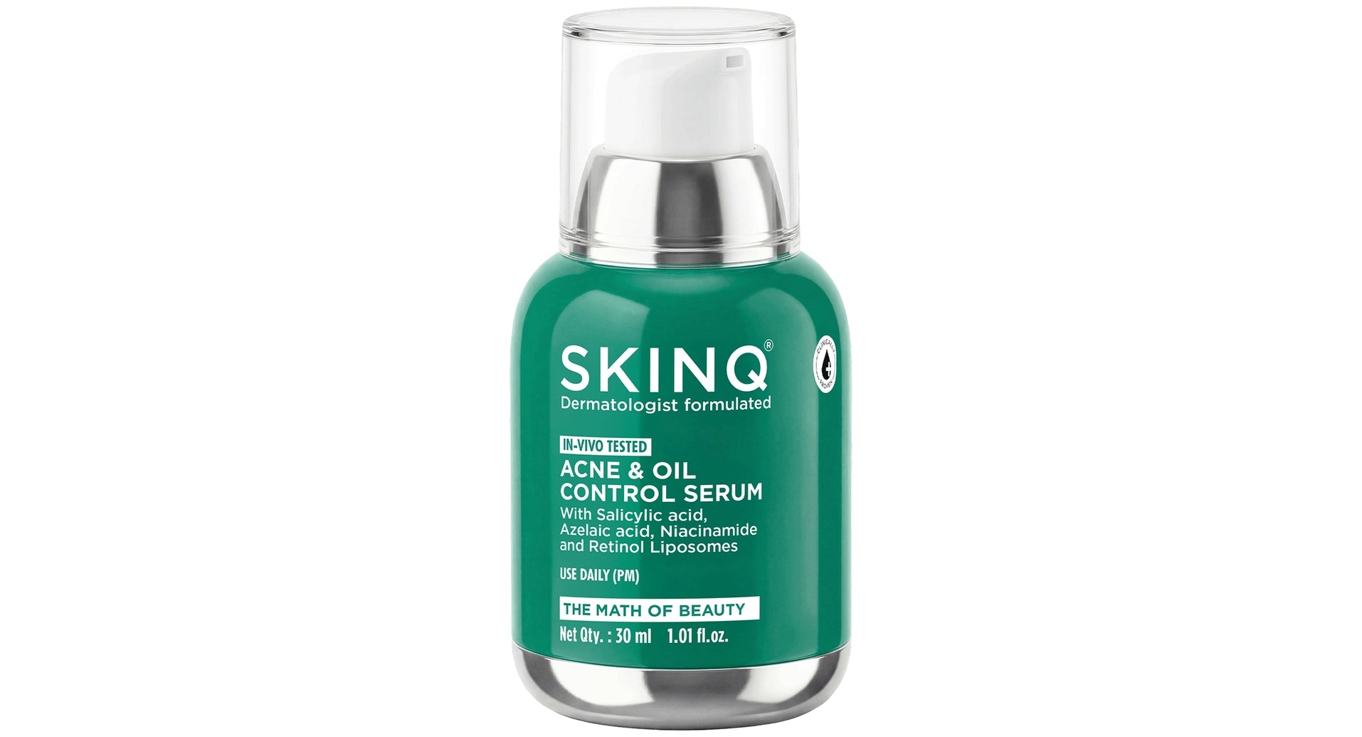 SkinQ Acne and Oil Control Serum with Salicylic and Azelaic Acid